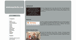 Desktop Screenshot of minionspeluche.com
